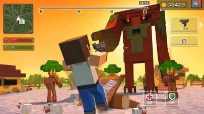 Zrzuty ekranu Pixel City Wars: 3D FPS Strike