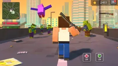 Zrzuty ekranu Pixel City Wars: 3D FPS Strike