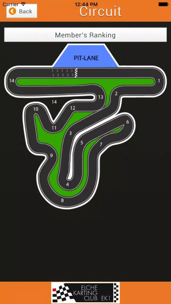 Capturas de tela do Karting Elche