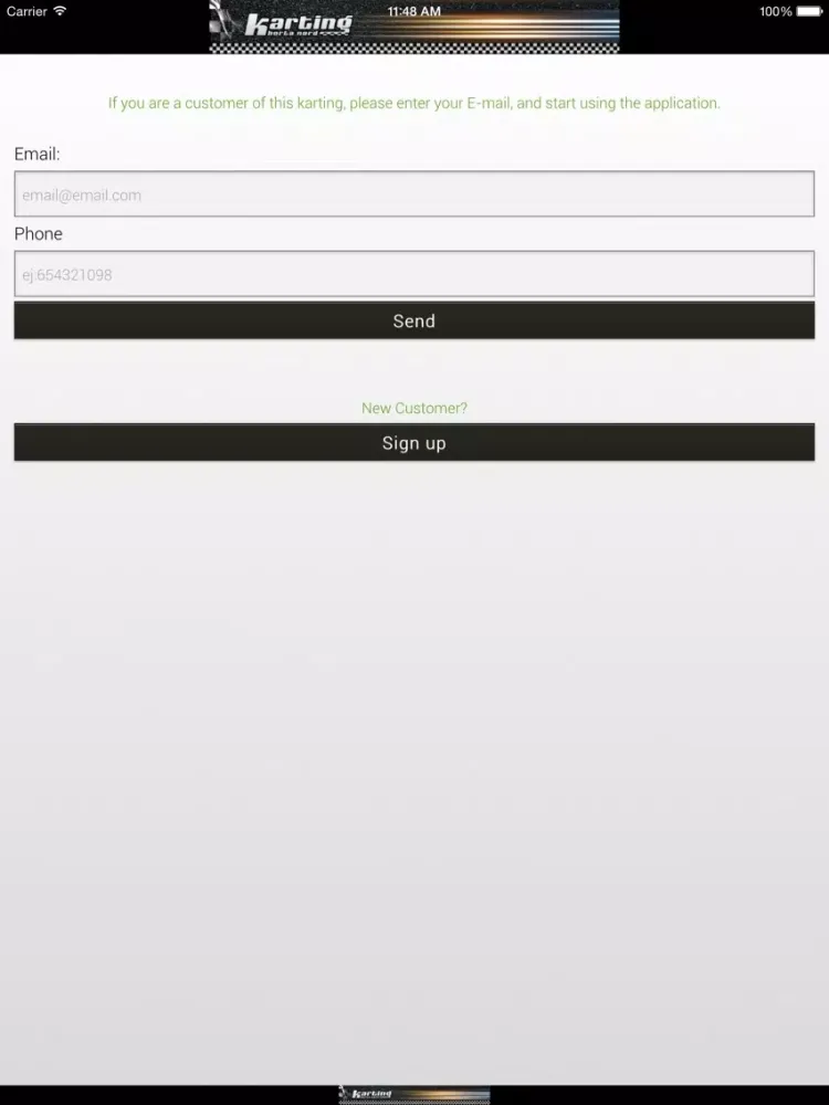 Tangkapan layar Karting Horta Nord iPad 