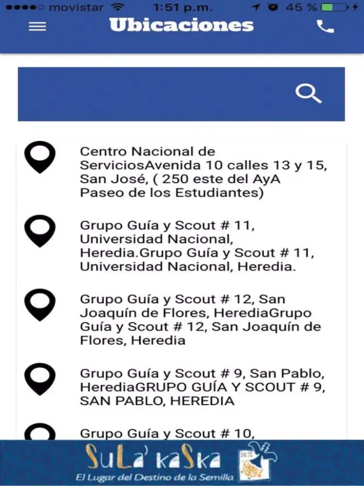 Скриншоты Guías y Scouts de Costa Rica. iPad 