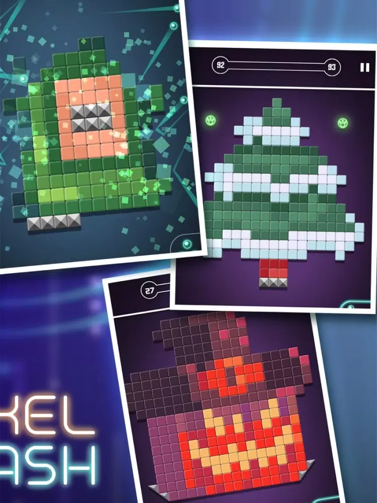 Screenshot di Pixel Crash - Bouncy Balls iPad 