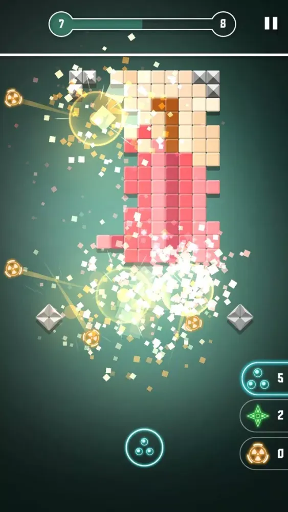 Screenshot di Pixel Crash - Bouncy Balls