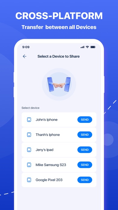Captures d'écran de Air File Share Drop & Transfer