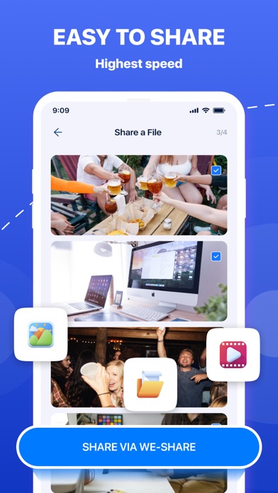 Captures d'écran de Air File Share Drop & Transfer