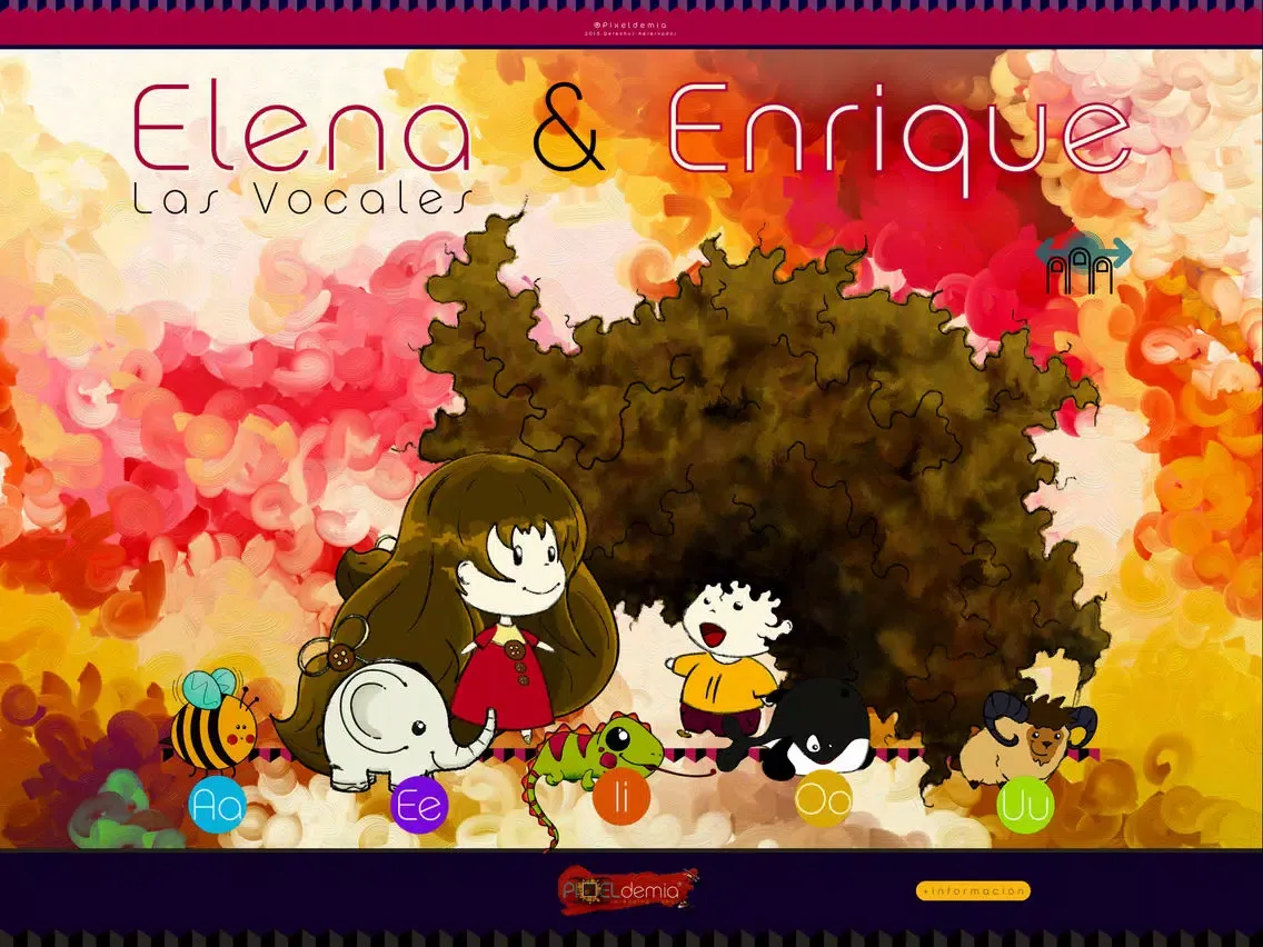 Elena y Enrique: Las Vocales iPad  স্ক্রিনশট