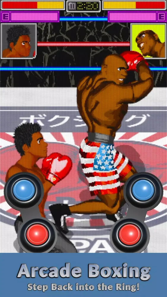 Tangkapan layar Omega Knockout: Arcade Boxer