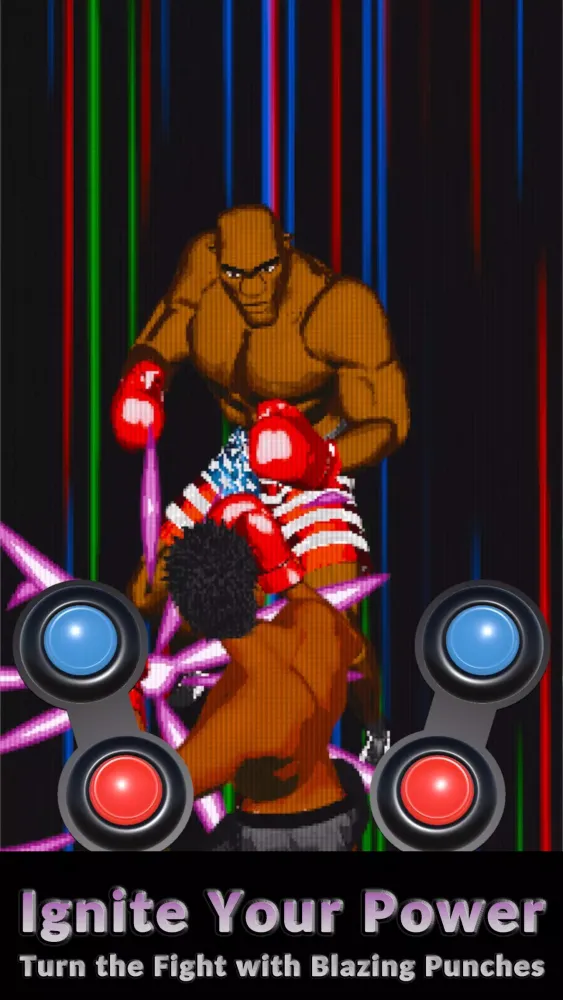 Tangkapan layar Omega Knockout: Arcade Boxer