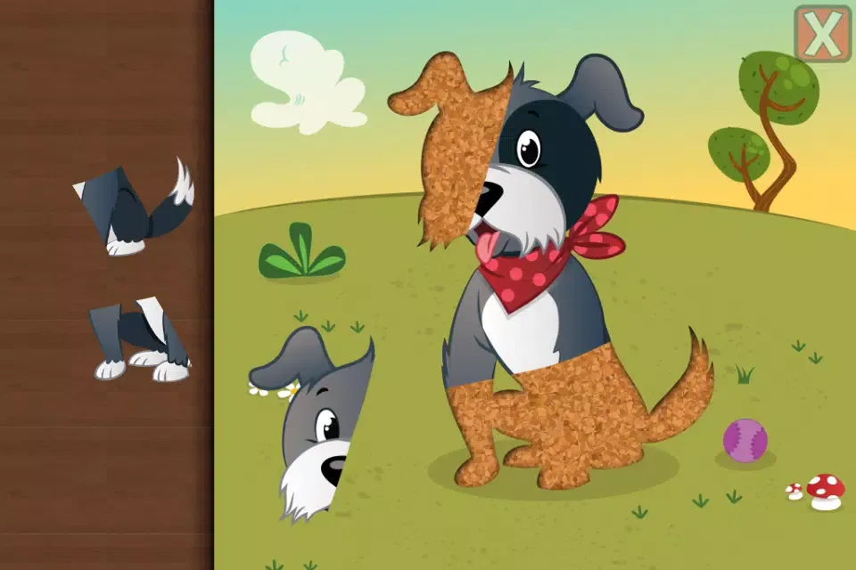 Animal Jigsaw Puzzle Toddlers Ekran Görüntüleri