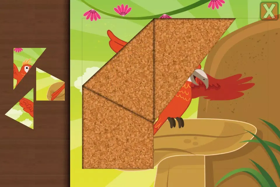 Animal Jigsaw Puzzle Toddlers Ekran Görüntüleri
