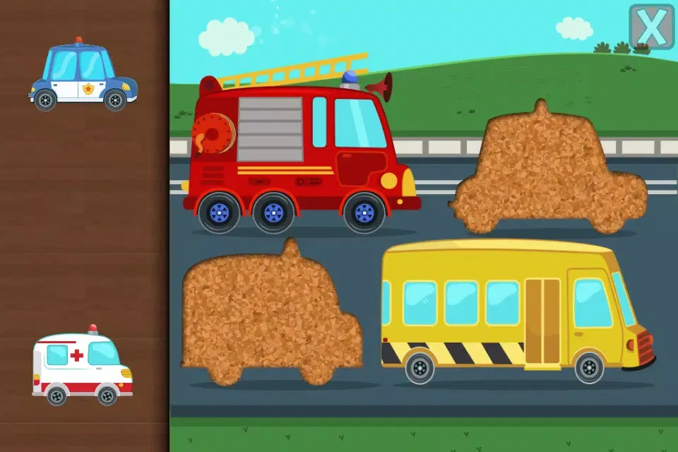 Cars & Trucks Puzzle for Kids应用截图