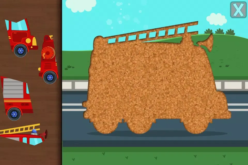 Cars & Trucks Puzzle for Kids应用截图