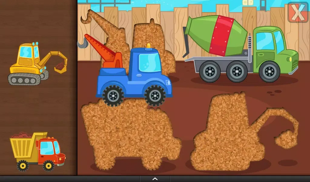 Cars & Trucks Puzzle for Kids应用截图