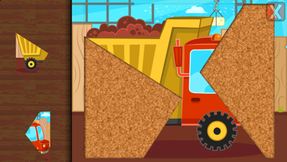 Tangkapan skrin Kids Car, Trucks - Puzzles