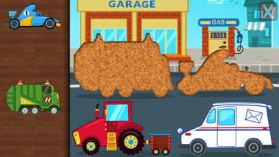 Tangkapan skrin Kids Car, Trucks - Puzzles