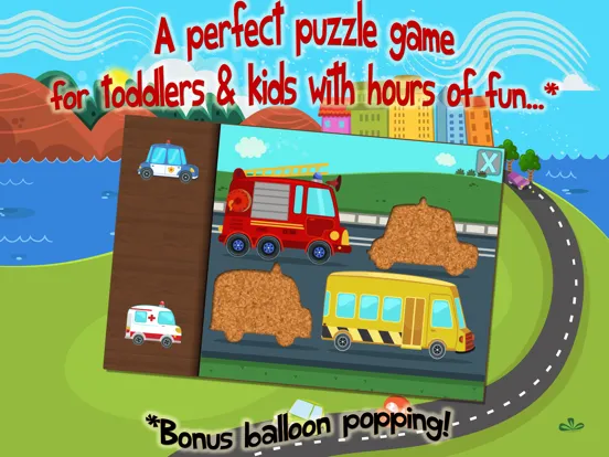 ภาพหน้าจอของ Car Puzzle for Kids iPad 