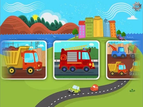 ภาพหน้าจอของ Car Puzzle for Kids iPad 