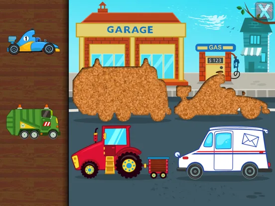 ภาพหน้าจอของ Car Puzzle for Kids iPad 