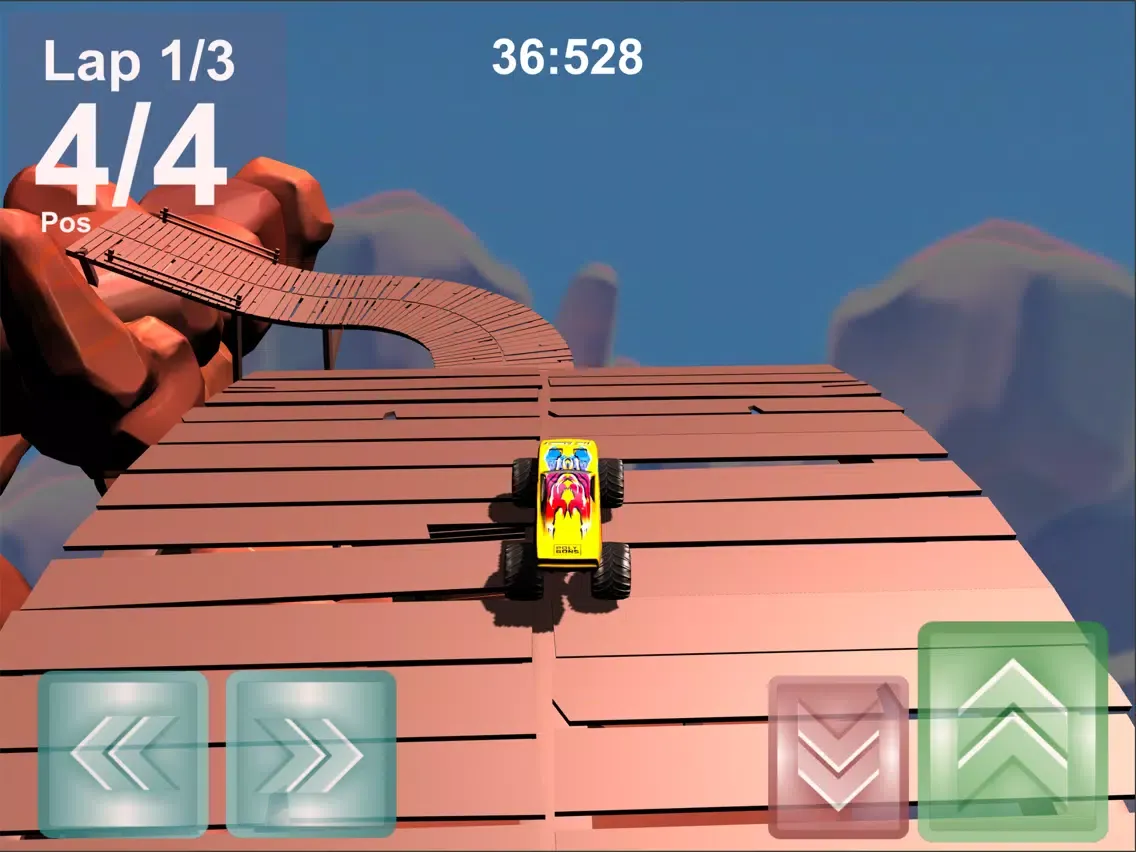 Monster Truck Hill Dash Race iPad  Screenshots