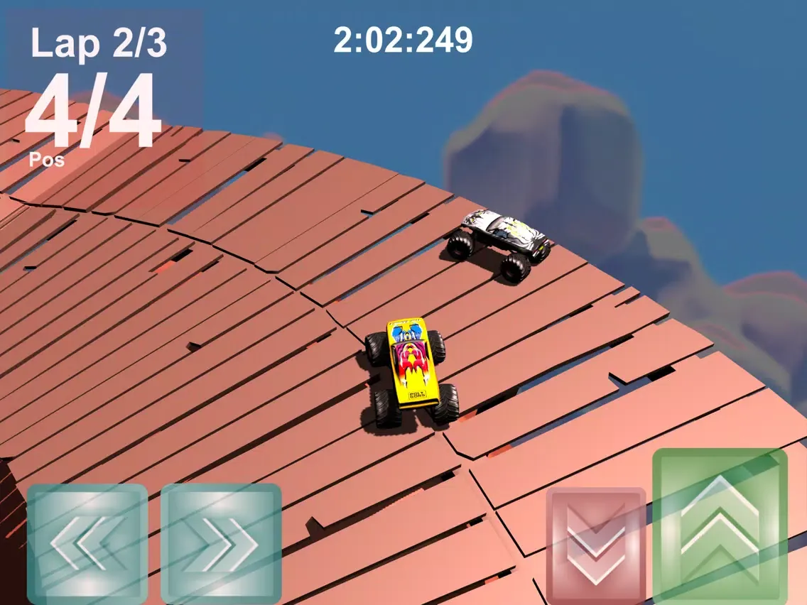 Monster Truck Hill Dash Race iPad  Screenshots