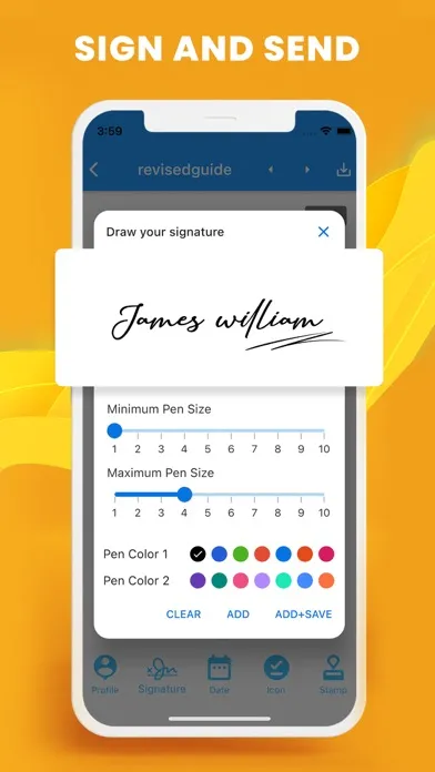 PDFCraft Filler Signer app Screenshots