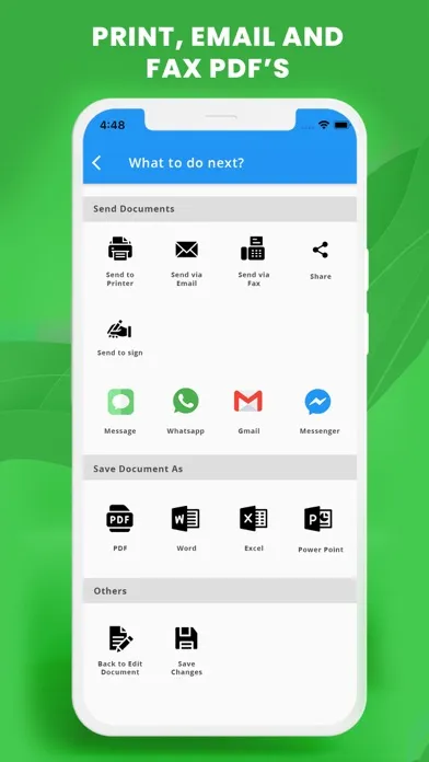 PDFCraft Filler Signer app Screenshots
