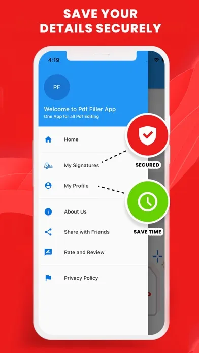 PDFCraft Filler Signer app Screenshots