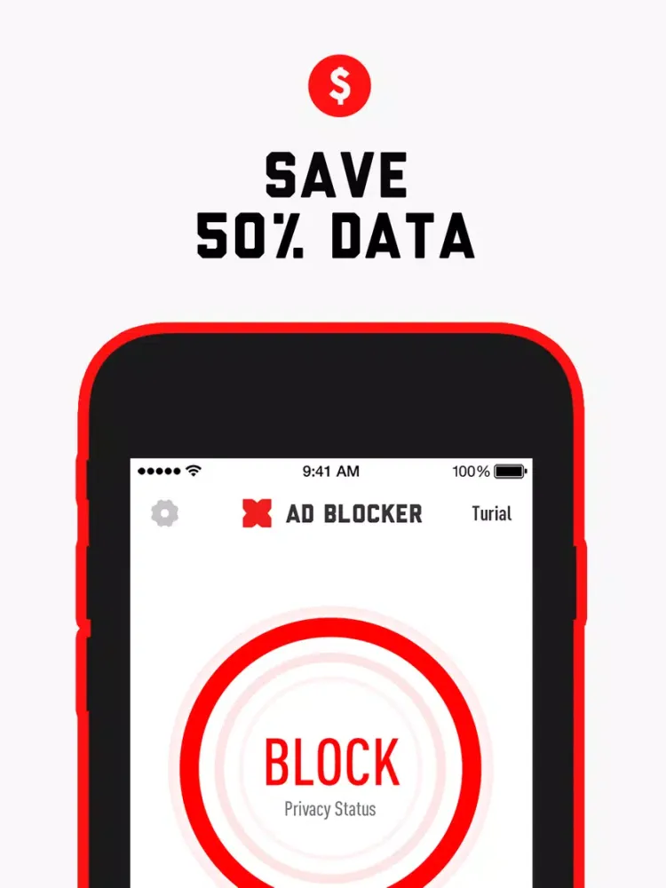 Ad Blocker Pro-Block Ads & Save Data Usage iPad 应用截图
