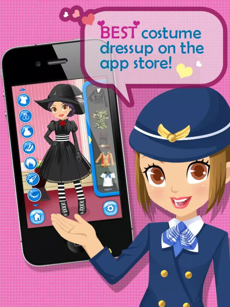 Pretty Girl Maker iPad  Screenshots