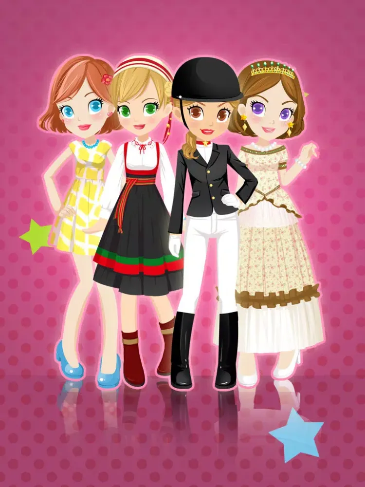 Pretty Girl Maker iPad  Screenshots