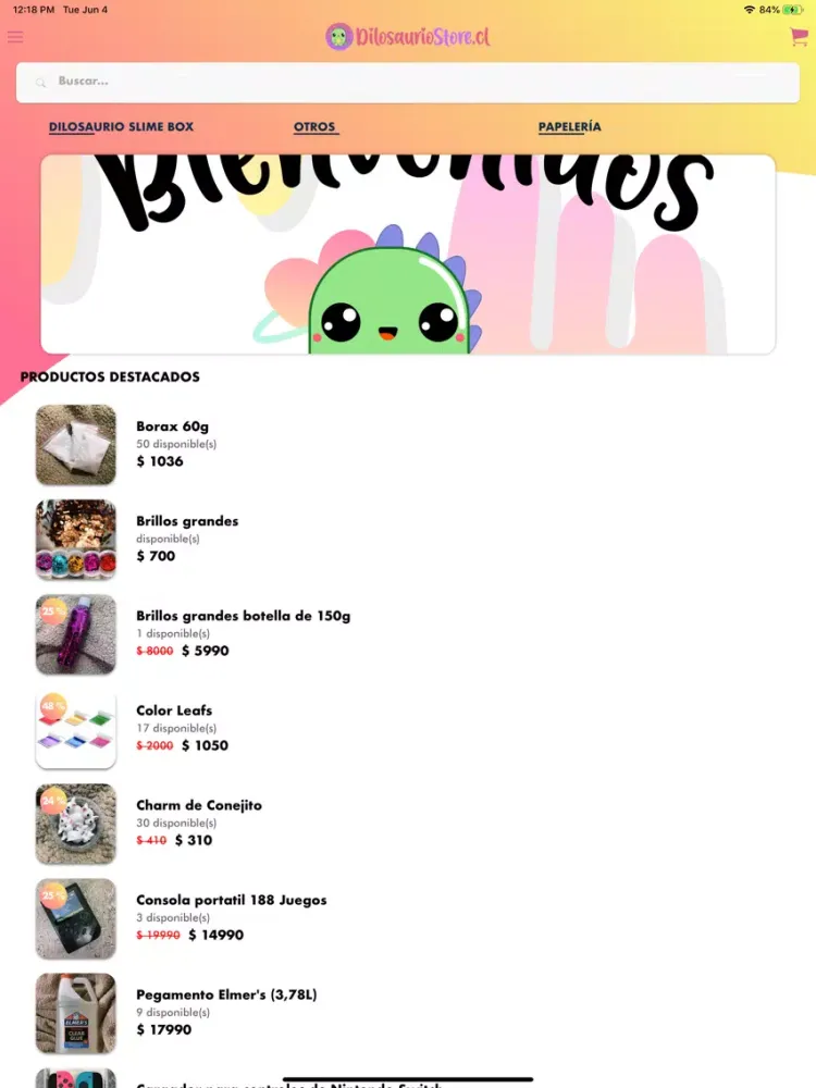 Dilosaurio Store iPad  স্ক্রিনশট