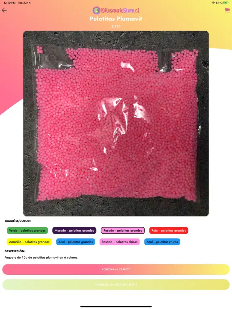 Dilosaurio Store iPad  স্ক্রিনশট
