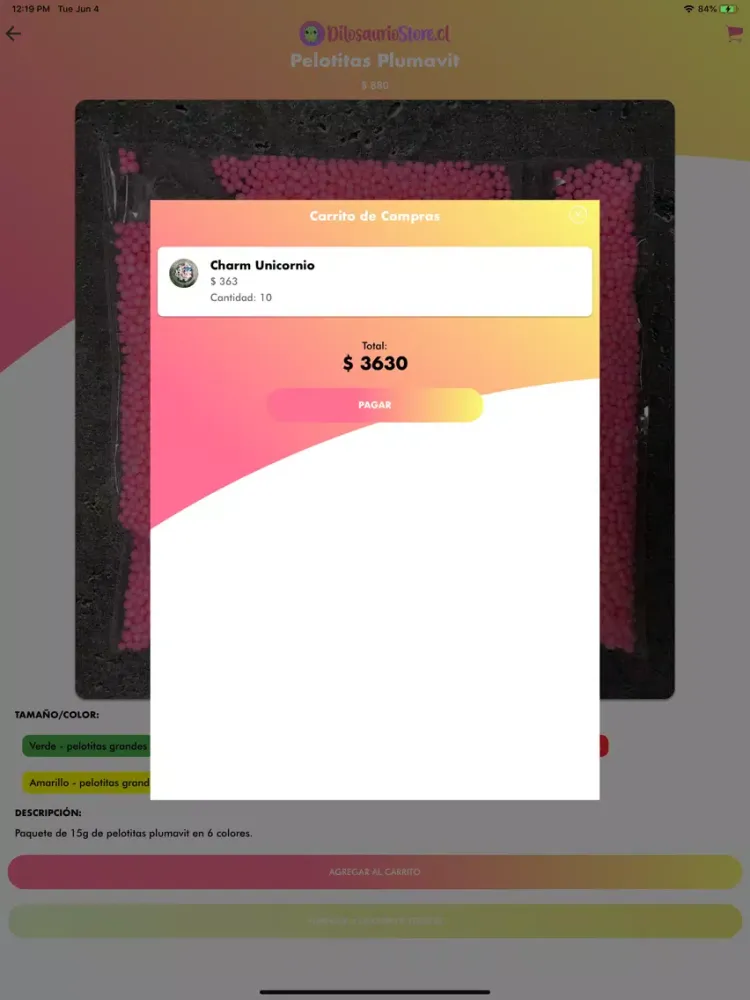 Dilosaurio Store iPad  স্ক্রিনশট