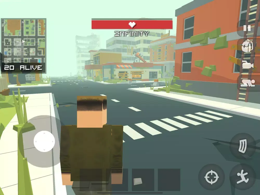 Capturas de pantalla de Pixel Gun Battle Survival iPad 