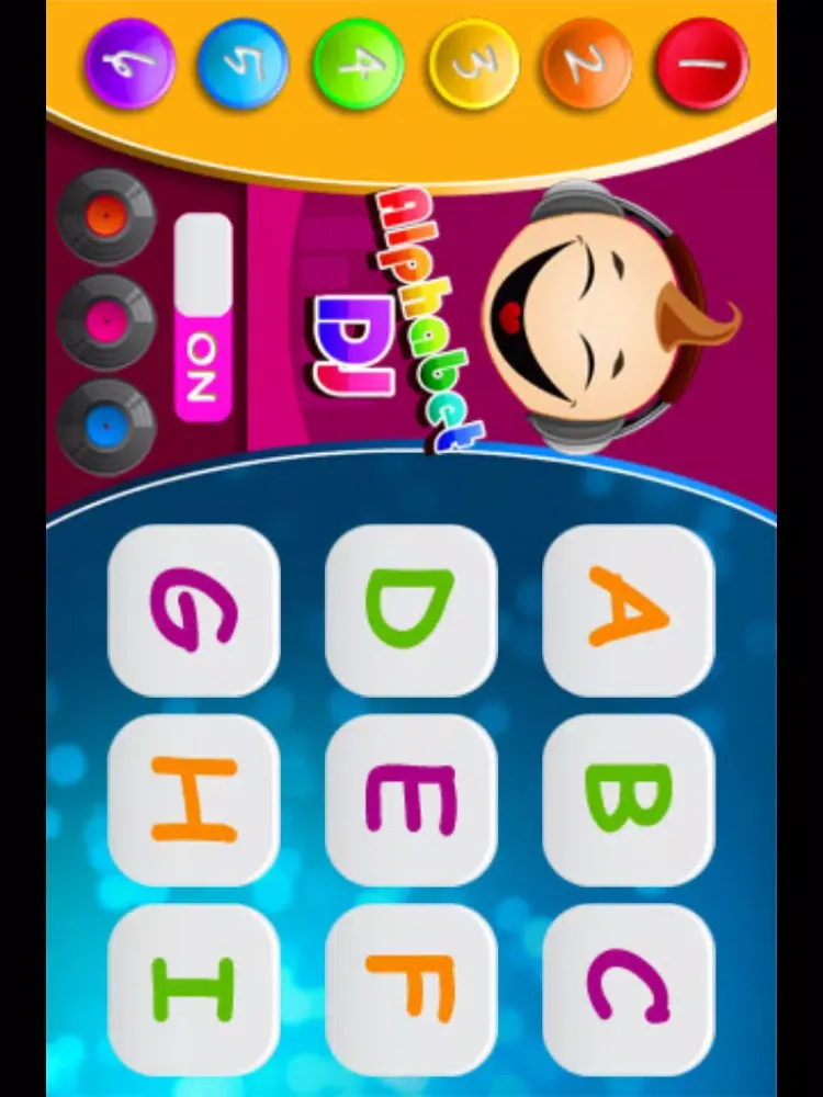Capturas de tela do ABC DJ - Preschool Lite iPad 