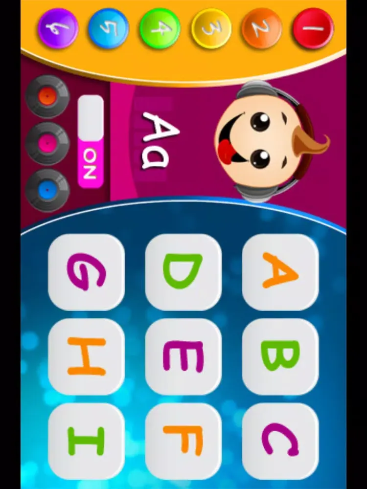 Capturas de tela do ABC DJ - Preschool Lite iPad 