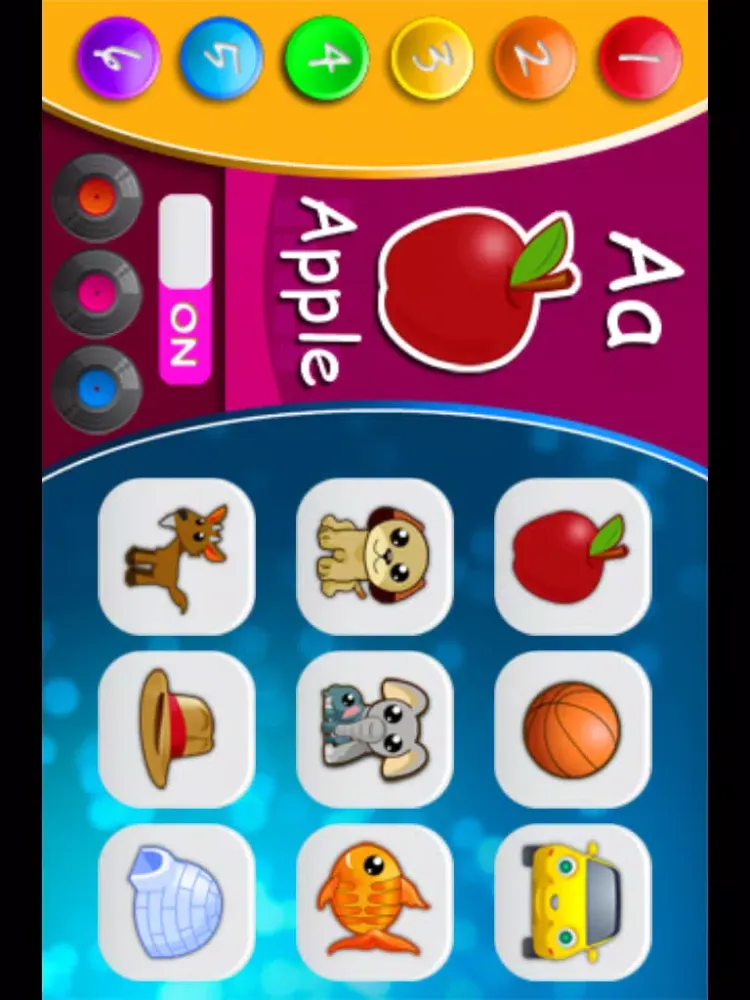 Capturas de tela do ABC DJ - Preschool Lite iPad 