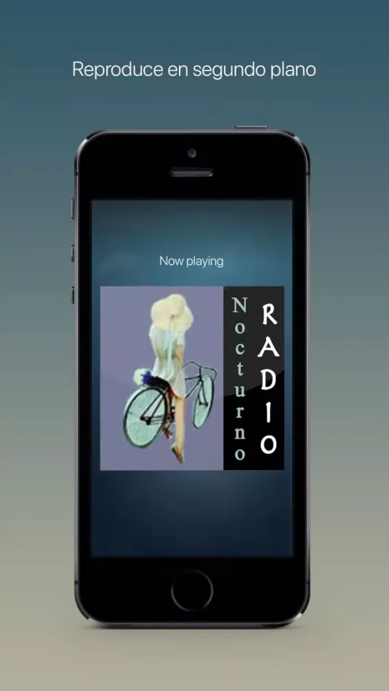 Tangkapan layar Nocturno Radio