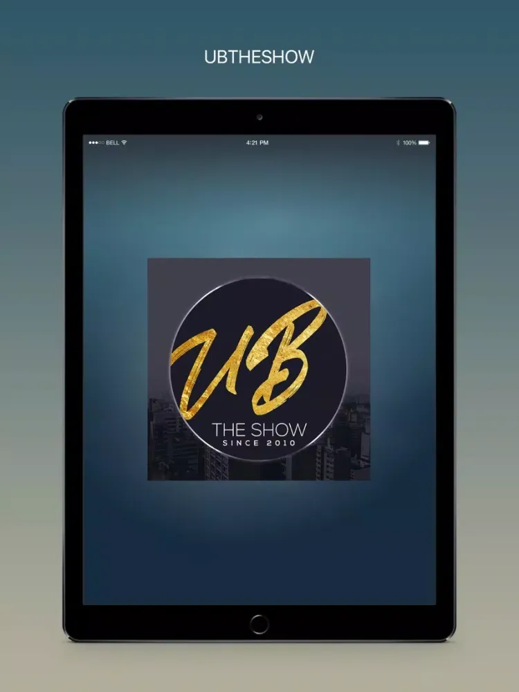 Capturas de tela do UBTHESHOW iPad 