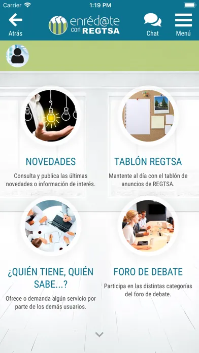 Enrédate con REGTSA Screenshots