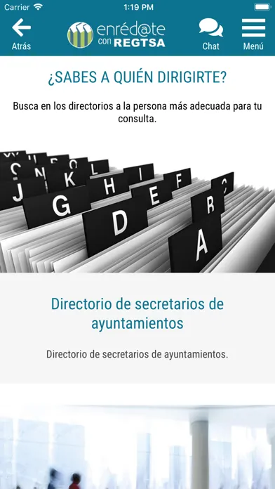Enrédate con REGTSA Screenshots
