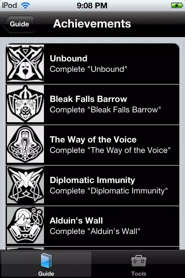 A Free Guide For Skyrim应用截图