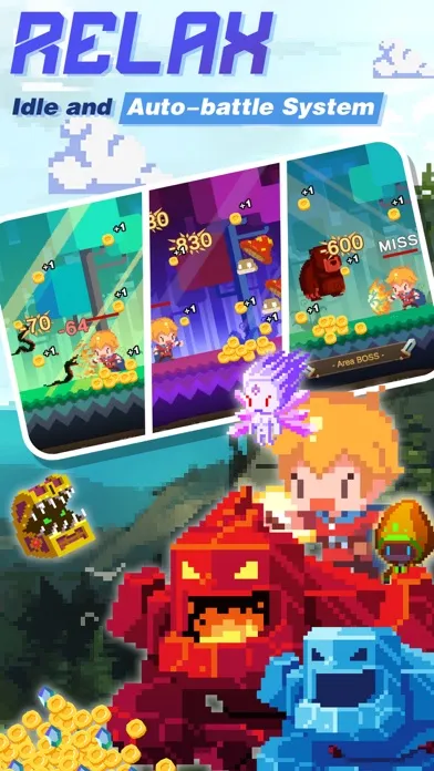 Tiny Pixel Knight - Idle RPG 스크린샷