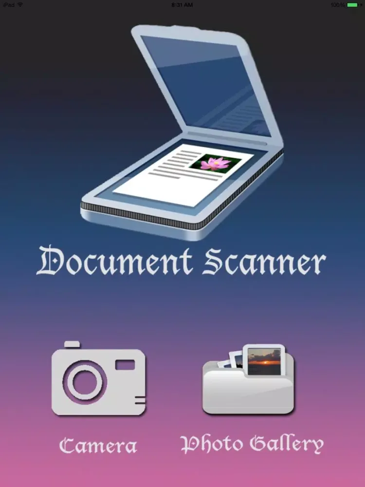 Zrzuty ekranu Document Scanner! iPad 
