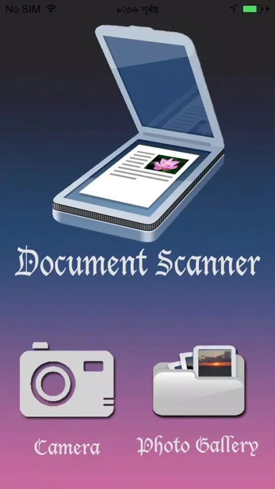 Zrzuty ekranu Document Scanner!