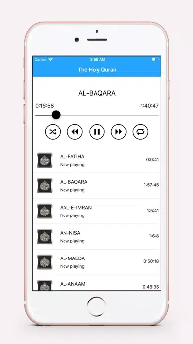 Скриншоты Listen The Holy Quran - Arabic