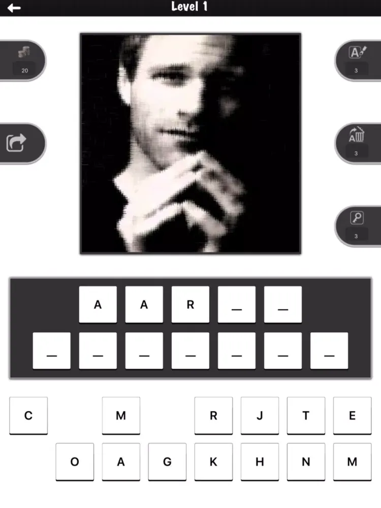 Showbiz Trivia iPad  স্ক্রিনশট