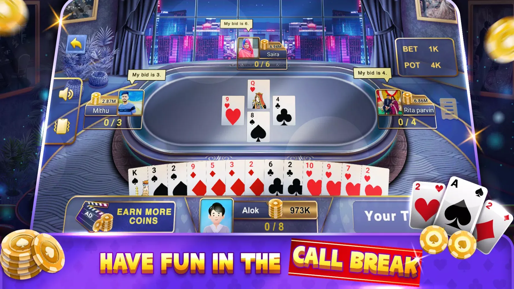 Callbreak Hazari 29 Card Games Screenshots
