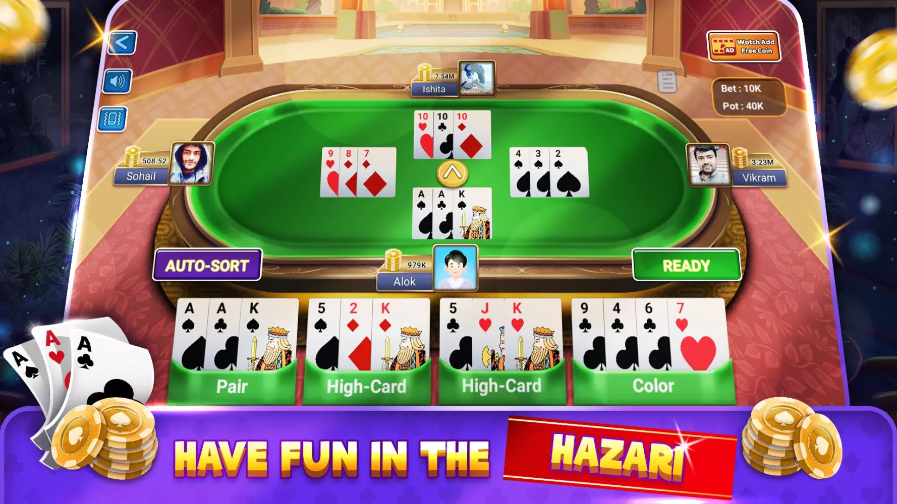 Callbreak Hazari 29 Card Games Screenshots