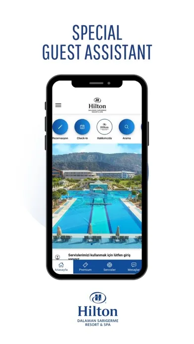 Tangkapan skrin Hilton Dalaman Sarıgerme
